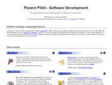Tablet Screenshot of florentpillet.com